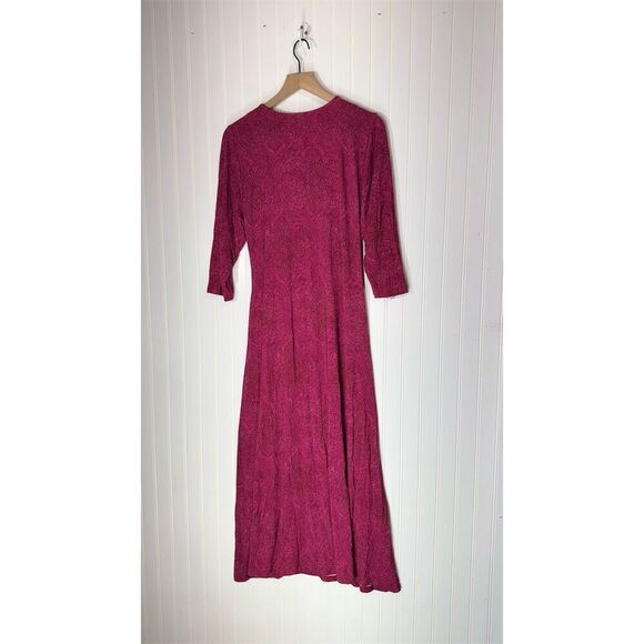 Soft Surroundings Women's PXL V-Neck Maxi Dress Tapestry Multicolor - Picture 2 of 9